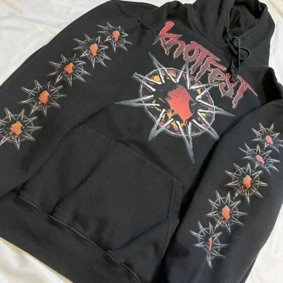 Slipknot Knotfest 2022 Tour Hoodie - Large - Picture 3 of 5